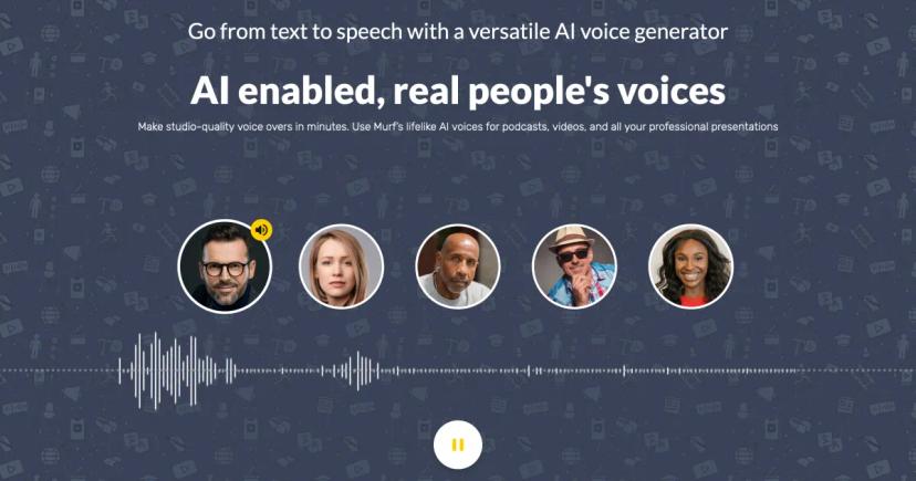 image depicting AI Voice Generator