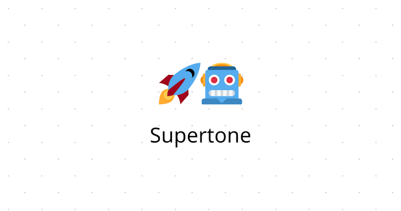 image depicting Supertone